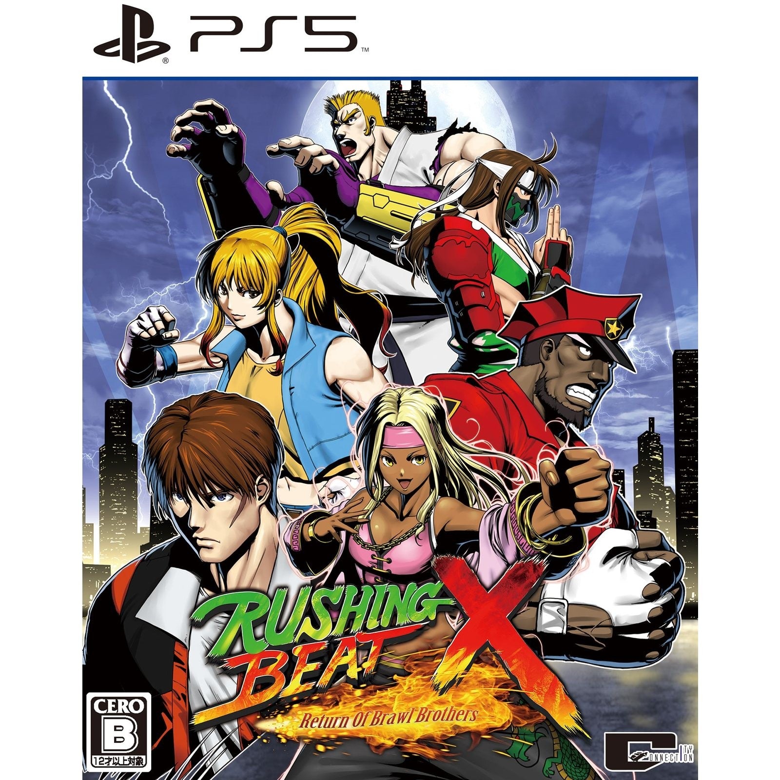 【新品】【お取り寄せ】[PS5] RUSHING BEAT X: Return Of Brawl Brothers(ラッシングビートエックス:リターンオブブロウルブラザーズ) 通常版 シティコネクション(20260319)