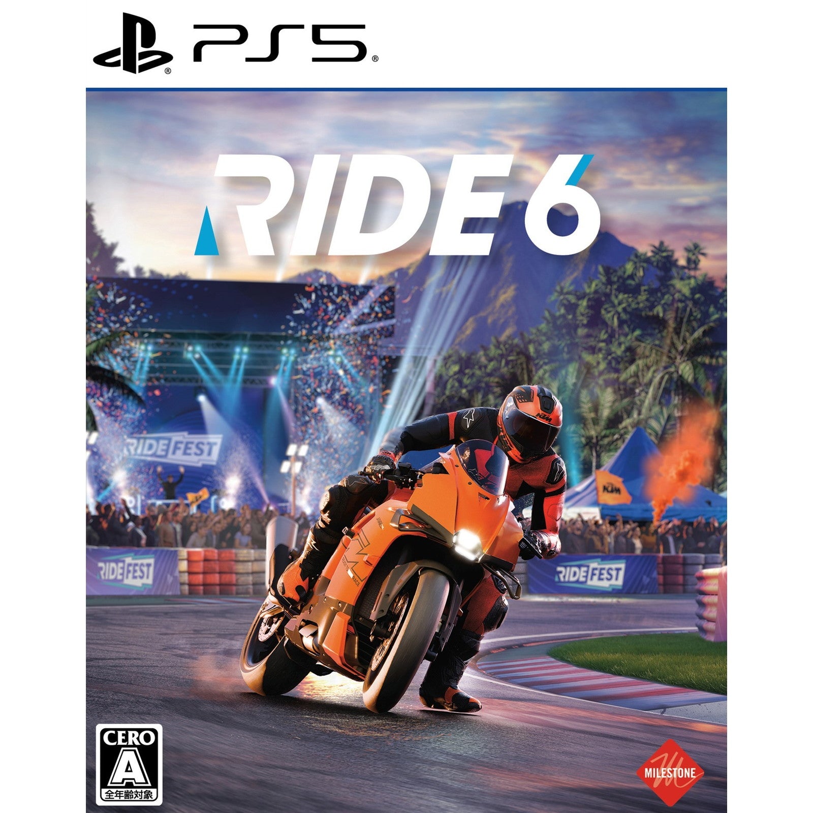 【予約前日出荷】[PS5] 初回特典付(Bikes Packプロダクトコードチラシ) RIDE 6(ライドシックス) PLAION(20260212)
