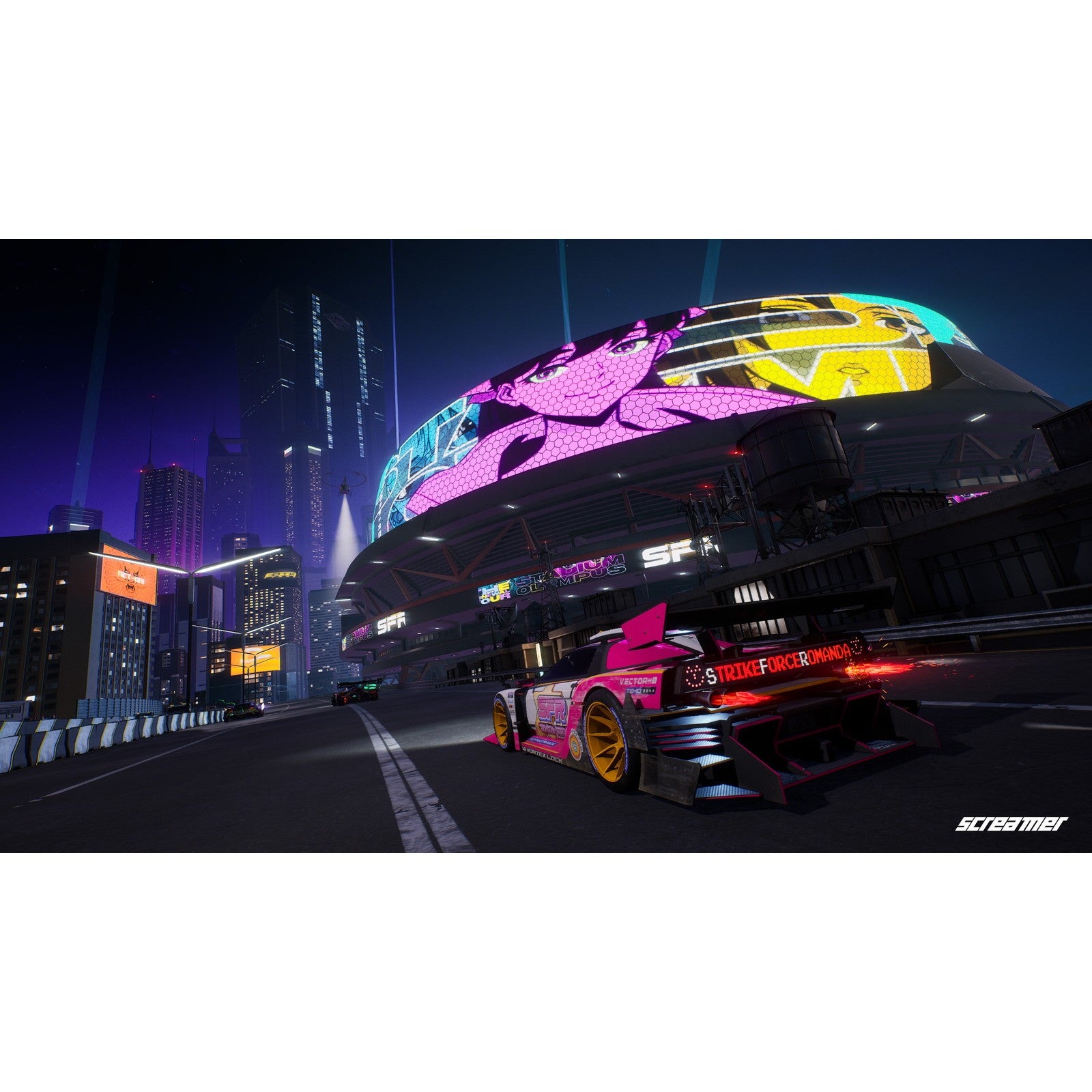 【予約前日出荷】[PS5] 初回特典付(Chromed ＆ Iridescent Style Pack プロダクトコードチラシ) Screamer(スクリーマー) PLAION(20260326)