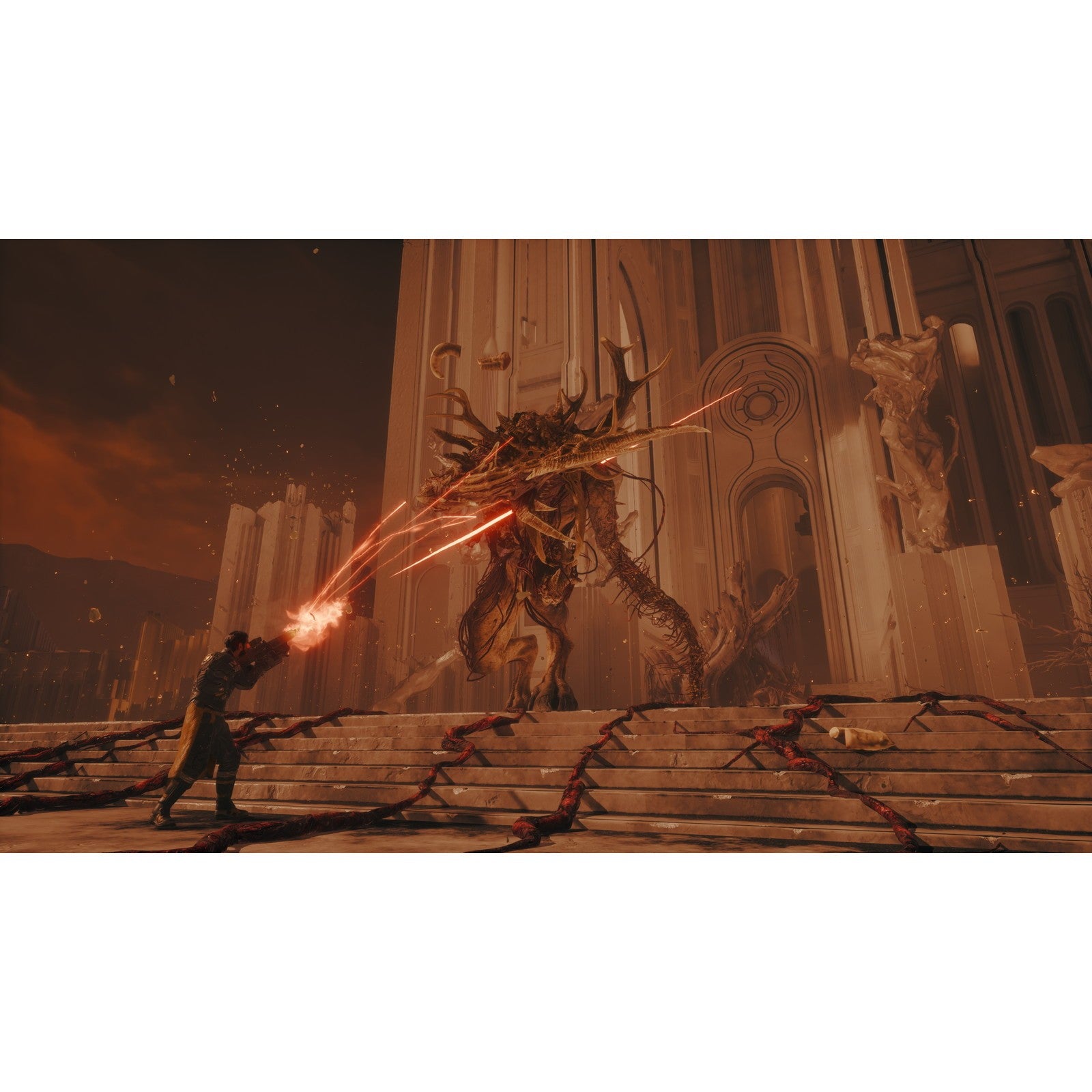 【予約前日出荷】[PS5] 早期購入特典付(ゲーム内アイテム ハンズ・オブ・ショア アーマー) SAROS(サロス) SIE(20260430)