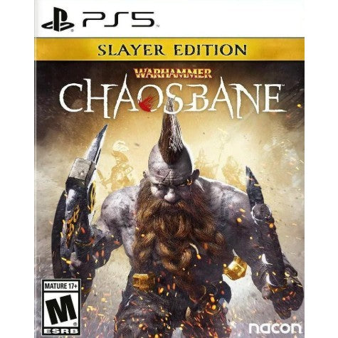 【中古即納】[お得品][表紙説明書なし][PS5] Warhammer: Chaosbane Slayer Edition(ウォーハンマー: ケイオスベイン スレイヤーエディション) 北米版 Nacon(PPSA-01446)(20201112)