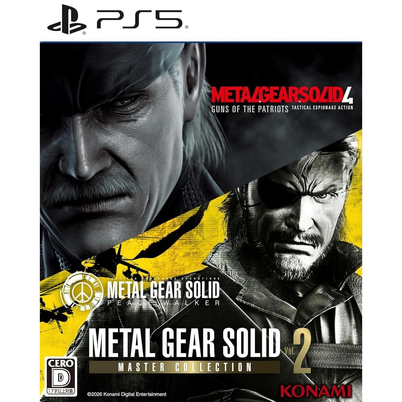 【中古即納】[PS5] METAL GEAR SOLID: MASTER COLLECTION Vol.2(メタルギア ソリッド: マスターコレクション Vol.2) コナミデジタルエンタテインメント(20260827)