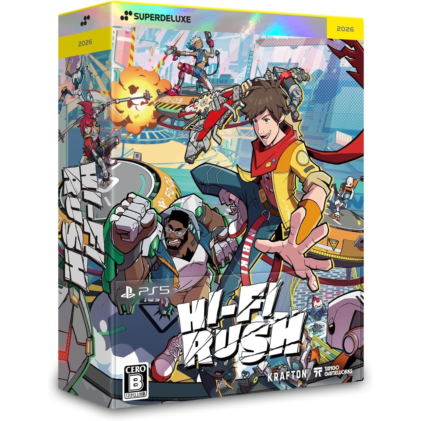 【予約前日出荷】[PS5] Hi-Fi RUSH(ハイファイラッシュ) DELUXE EDITION(デラックスエディション)(限定版) SUPERDELUXE GAMES(20260716)