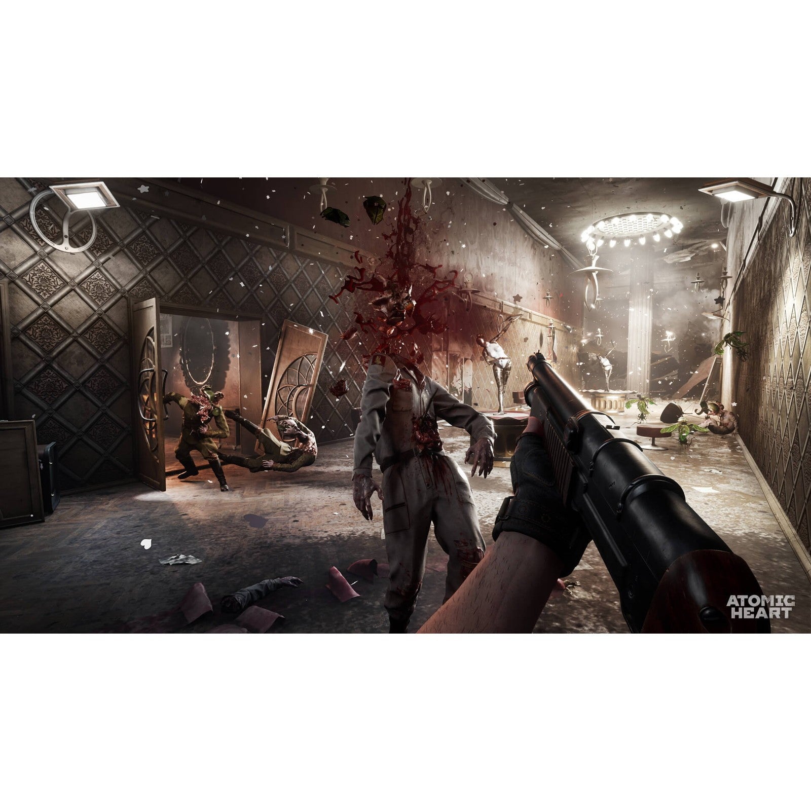 【予約前日出荷】[PS5] 初回特典付(ポストカードセット) Atomic Heart: Ultimate Edition(アトミック ハート アルティメットエディション) Beep Japan(20260625)