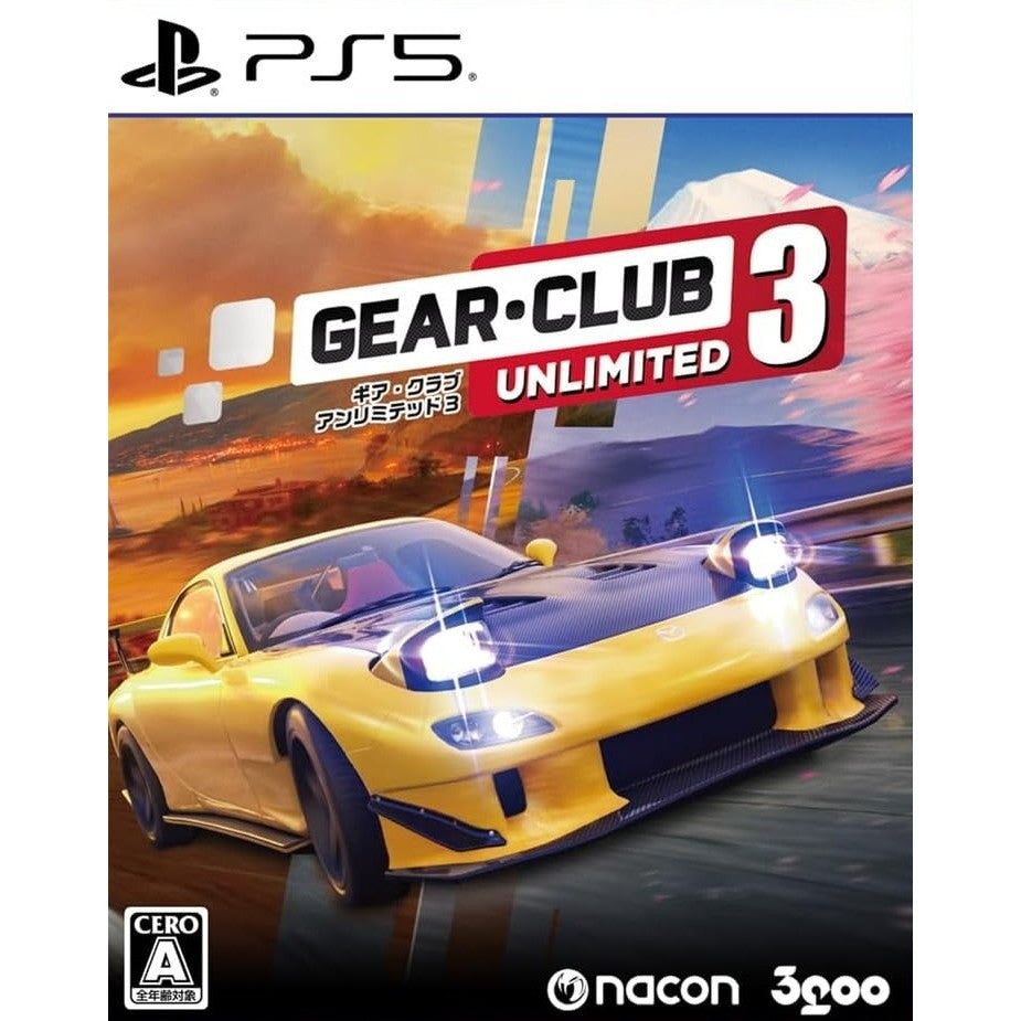 【予約前日出荷】[PS5] GEAR・CLUB UNLIMITED 3(ギア・クラブ アンリミテッド3) 3goo(20261008)