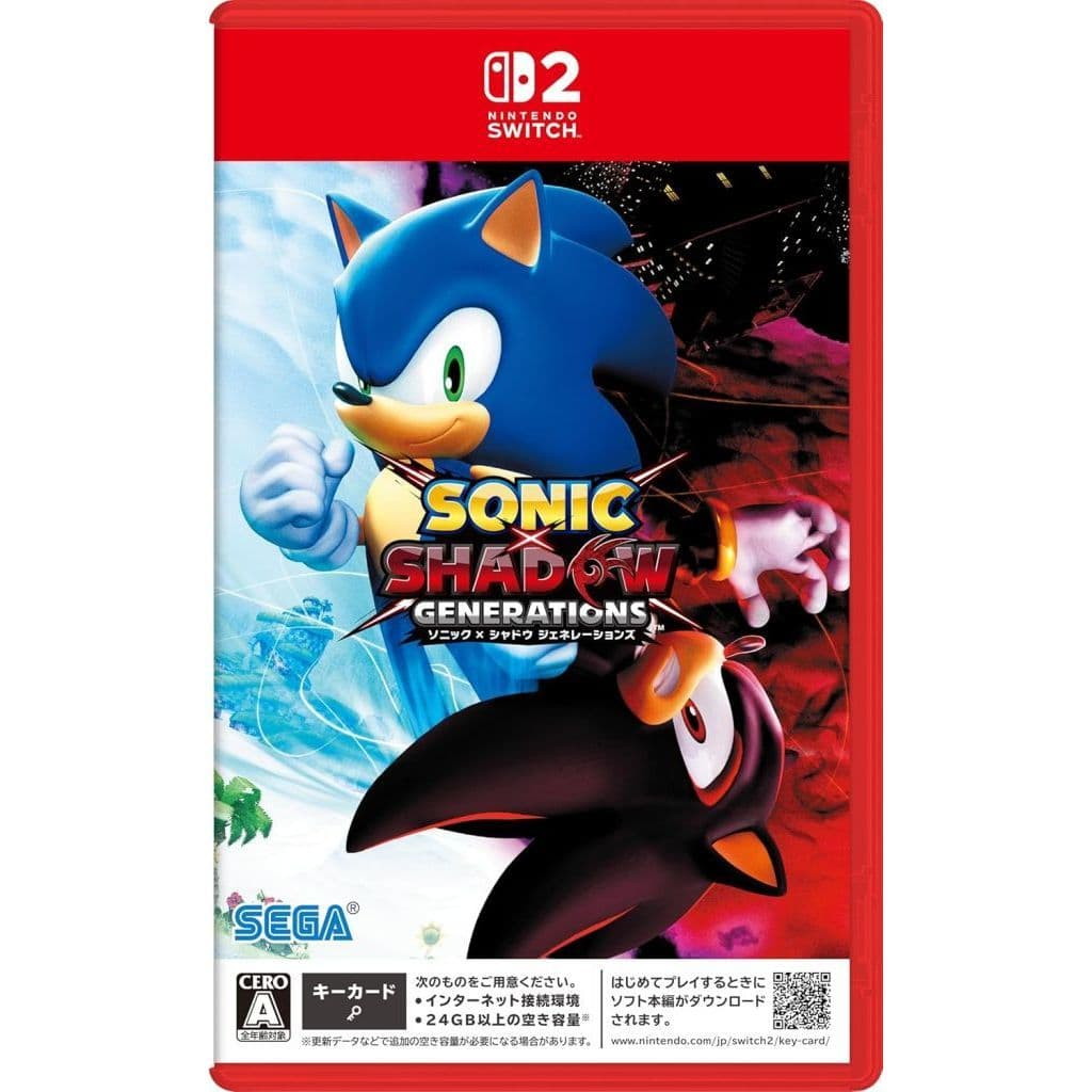 【中古即納】[Switch2] ソニック × シャドウ ジェネレーションズ セガ(20250605)