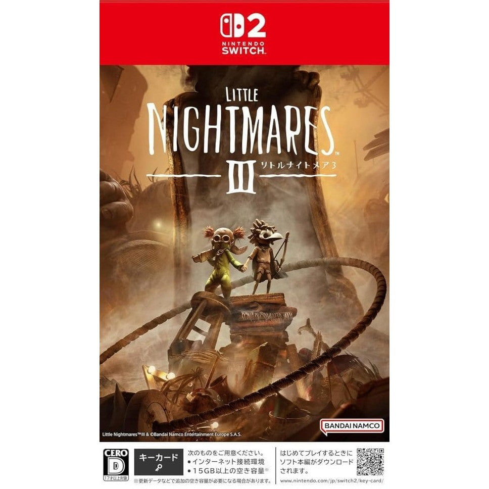 【中古即納】[Switch2] リトルナイトメア3(LITTLE NIGHTMARES III) バンダイナムコエンターテインメント(20251010)