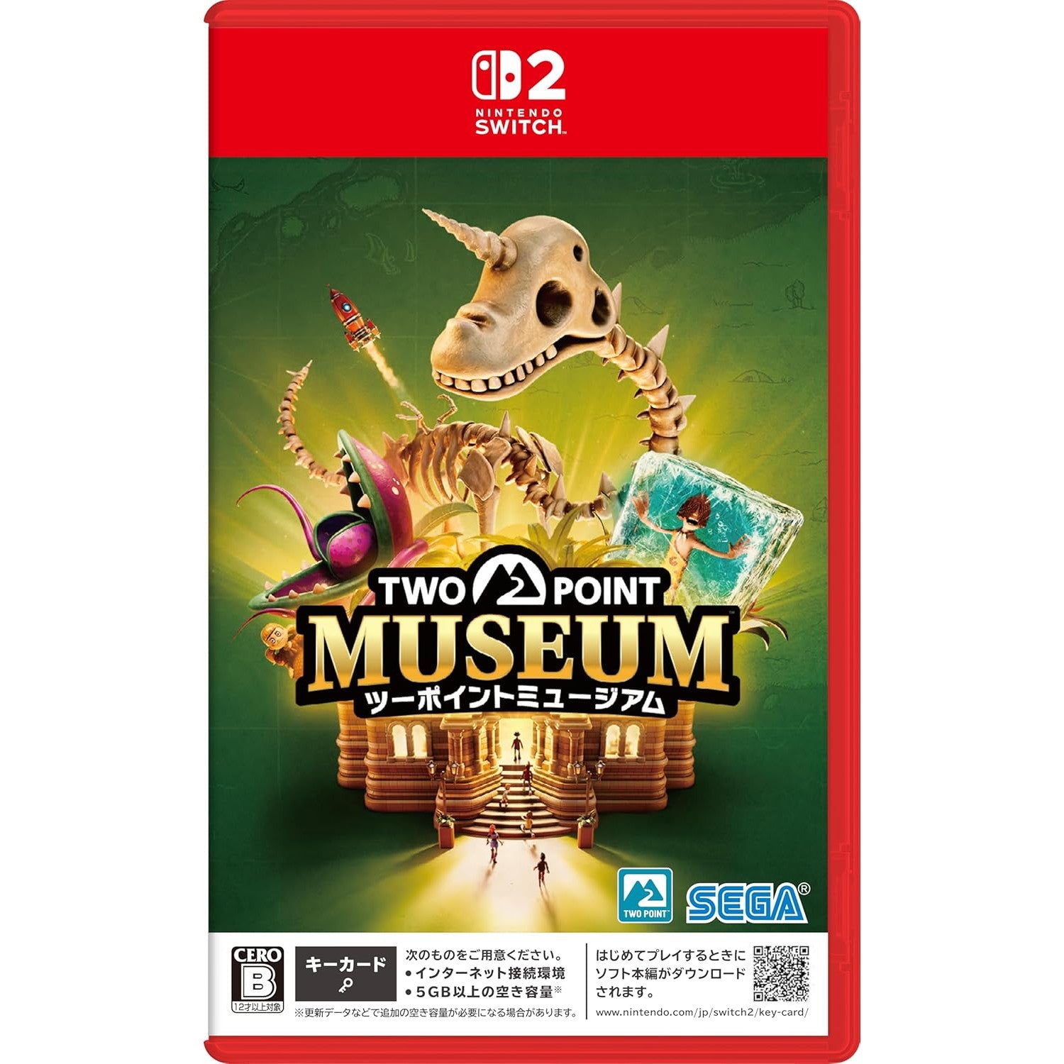 【予約前日出荷】[Switch2] 予約特典付(DLC ソニック プレオーダーパック) TWO POINT MUSEUM(ツーポイントミュージアム) セガ(20251204)