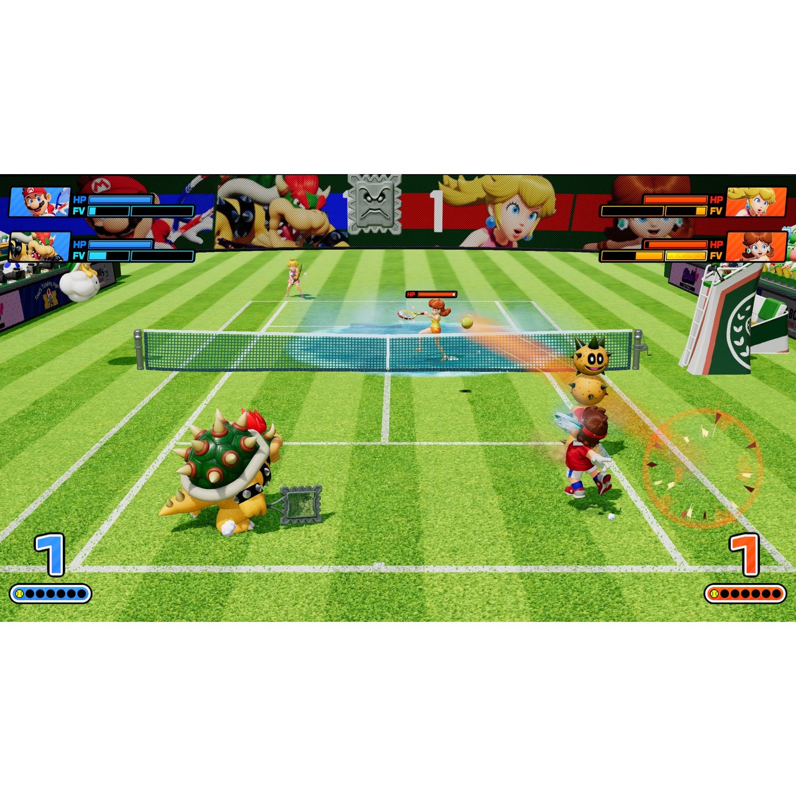【中古即納】[お得品][表紙説明書なし][Switch2] マリオテニス フィーバー 任天堂(20260212)