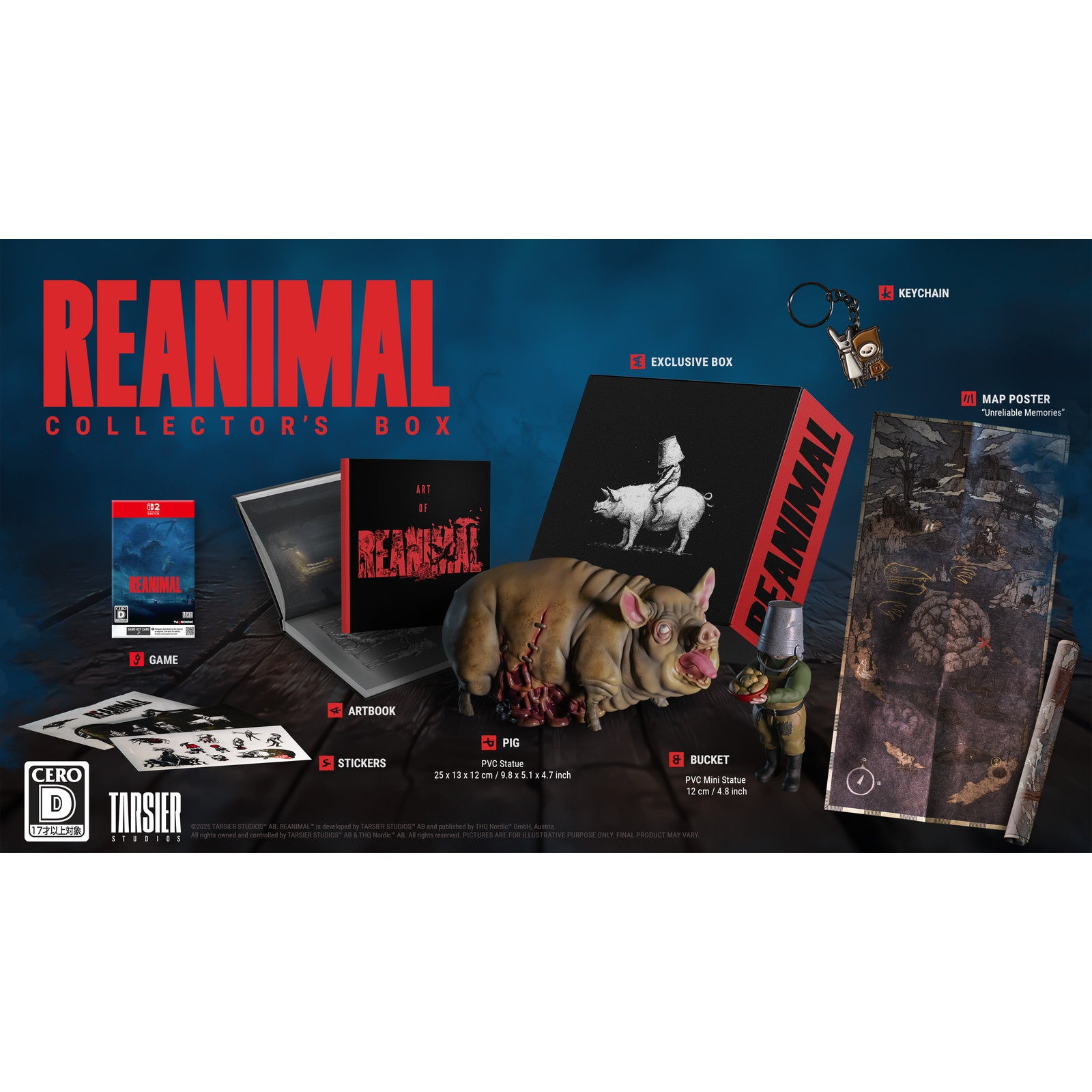 【予約前日出荷】[Switch2] REANIMAL(リアニマル) COLLECTOR'S BOX(コレクターズボックス)(限定版) THQ Nordic(20260213)