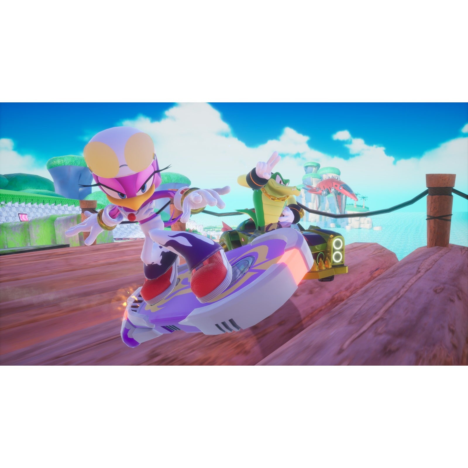 【予約前日出荷】[Switch2] 先着購入特典付(DLCコード ウェアホッグパック) ソニックレーシング クロスワールド Nintendo Switch2 Edition(ニンテンドースイッチ2エディション) セガ(20260410)