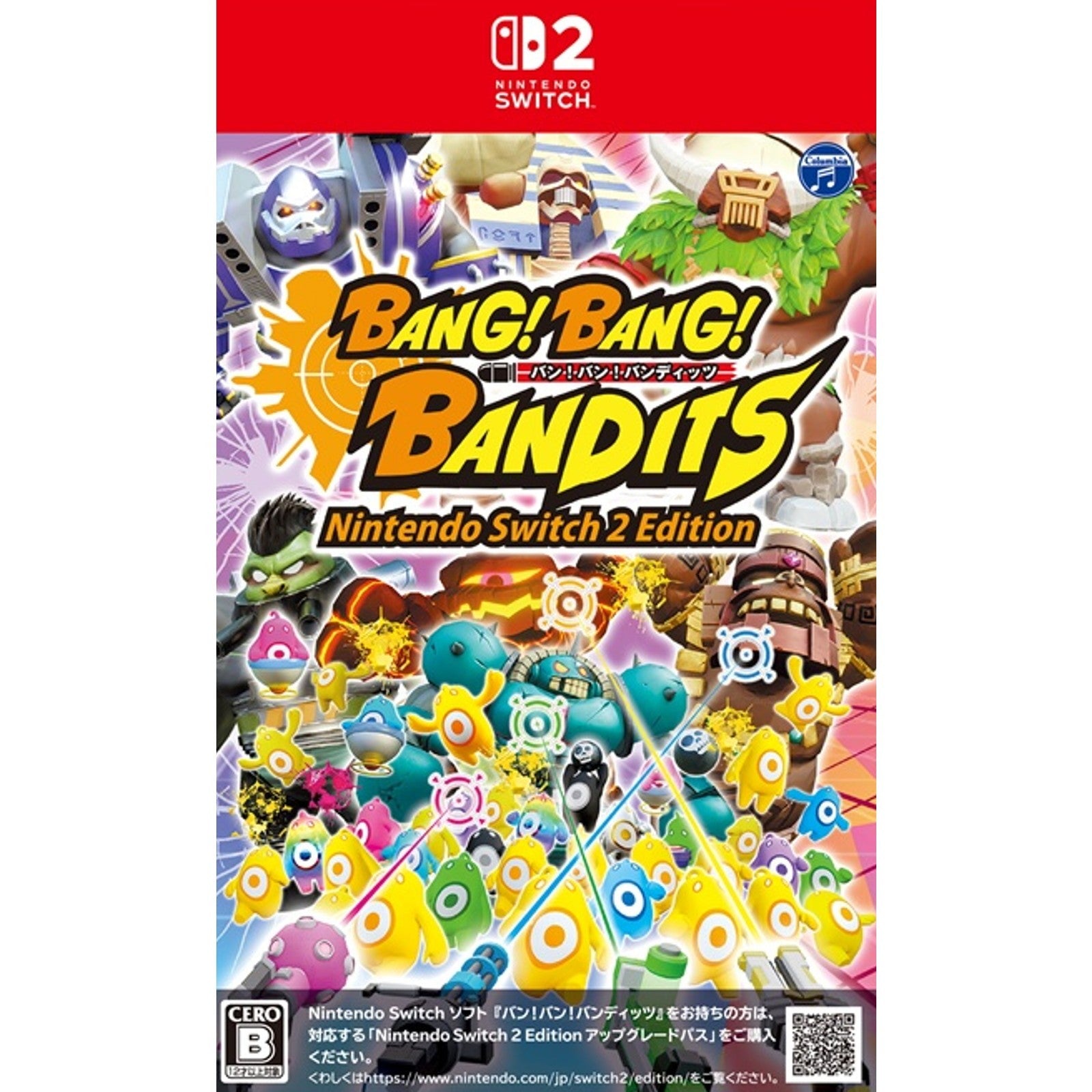 【中古即納】[Switch2] バン!バン!バンディッツ Nintendo Switch 2 Edition(ニンテンドースイッチ2エディション) 日本コロムビア(20260319)