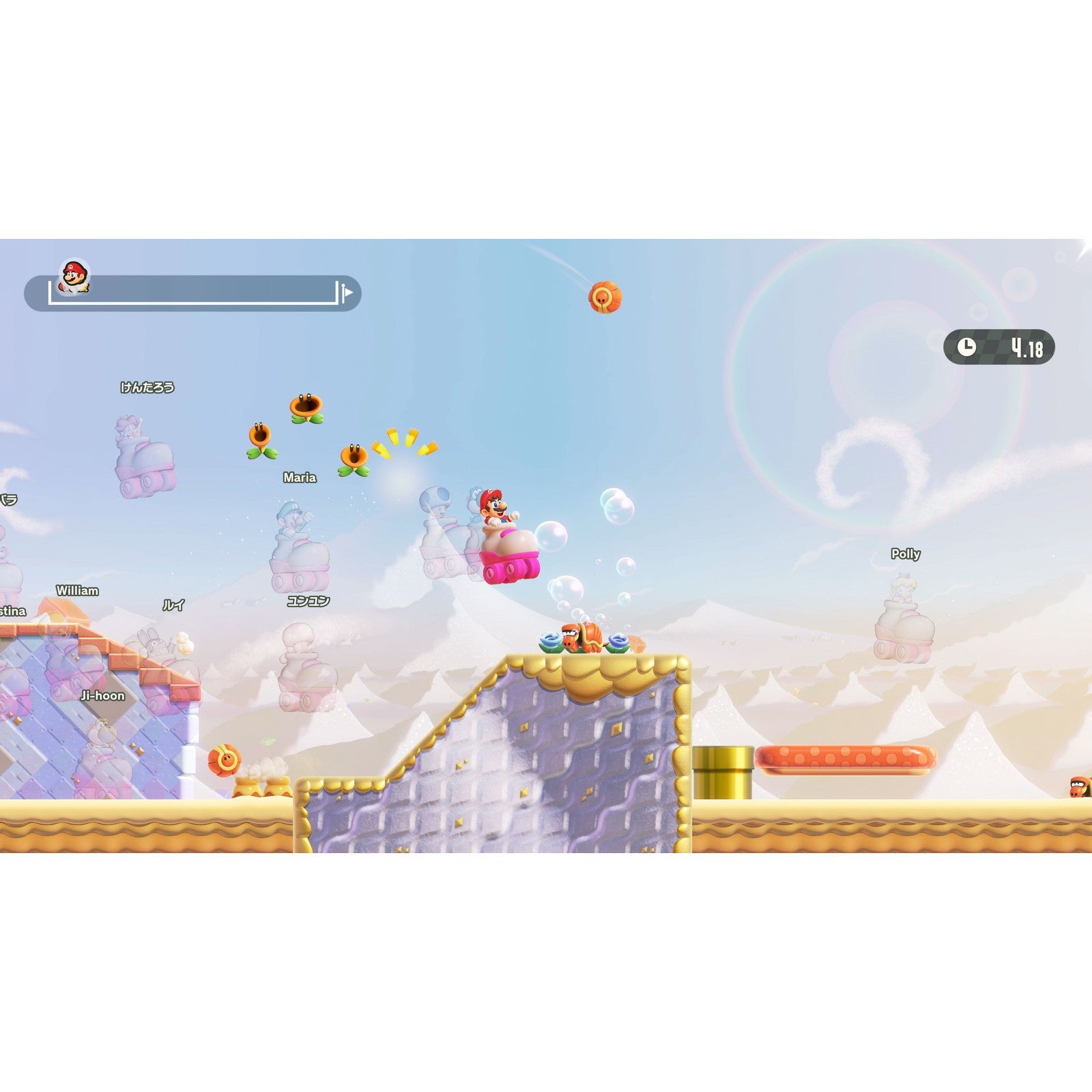 【中古即納】[Switch2] スーパーマリオブラザーズ ワンダー Nintendo Switch 2 Edition(ニンテンドースイッチ2 エディション) + みんなでリンリンパーク 任天堂(20260326)