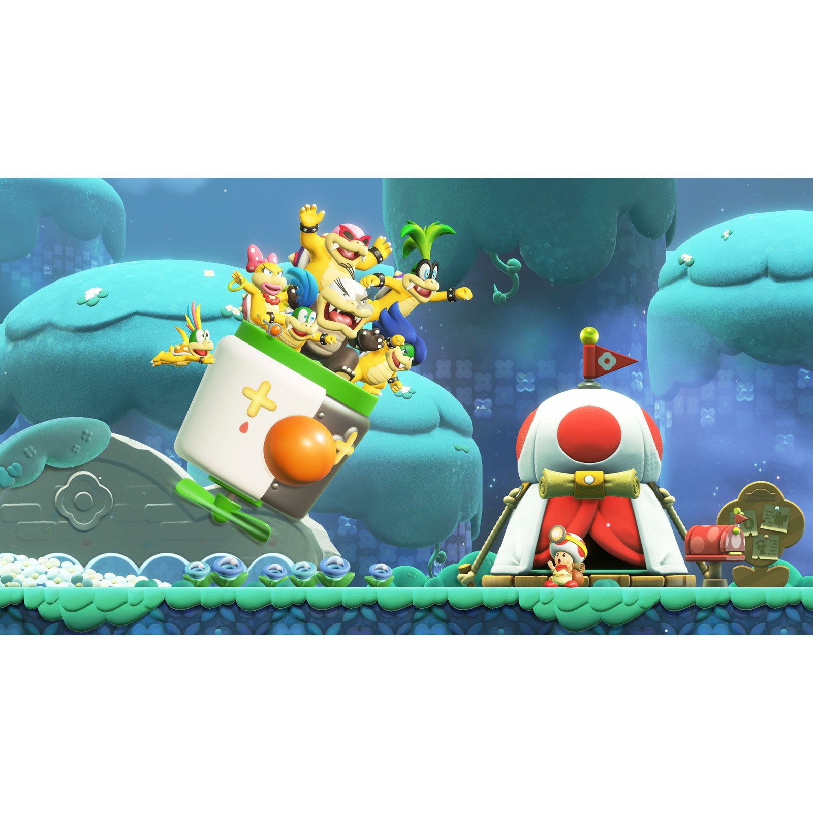【中古即納】[Switch2] スーパーマリオブラザーズ ワンダー Nintendo Switch 2 Edition(ニンテンドースイッチ2 エディション) + みんなでリンリンパーク 任天堂(20260326)