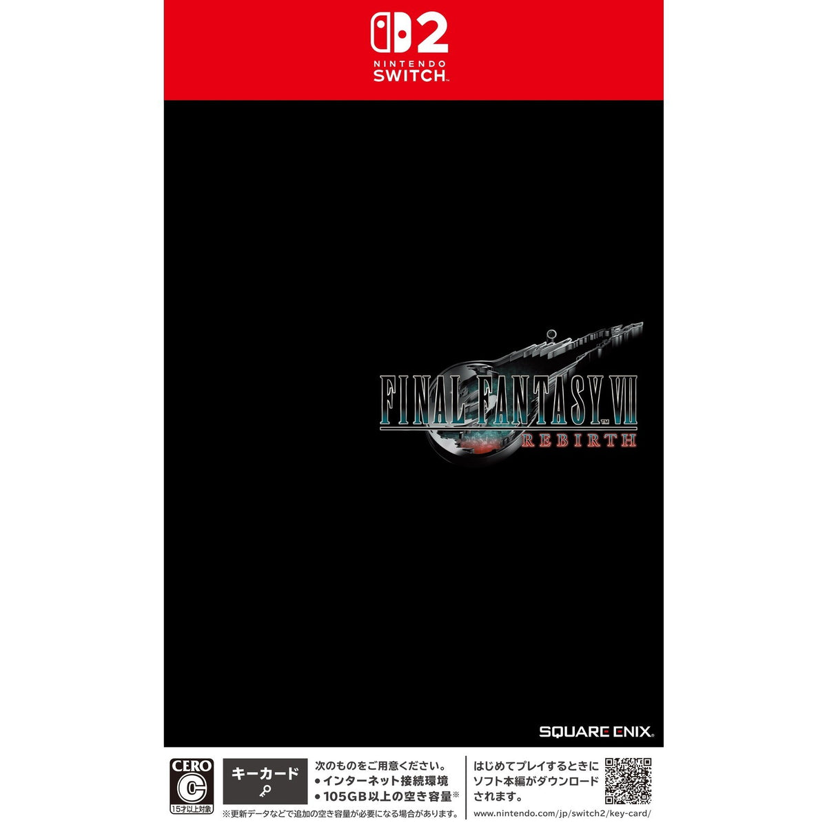 【中古即納】[お得品][表紙説明書なし][Switch2] FINAL FANTASY VII REBIRTH(ファイナルファンタジー7 リバース/FF7) スクウェア・エニックス(20260603)
