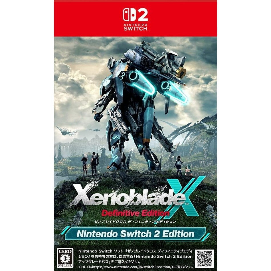 【中古即納】[Switch2] XenobladeX Definitive Edition Nintendo Switch 2 Edition(ゼノブレイドクロス ディフィニティブエディション ニンテンドースイッチ2エディション) 任天堂(20260416)