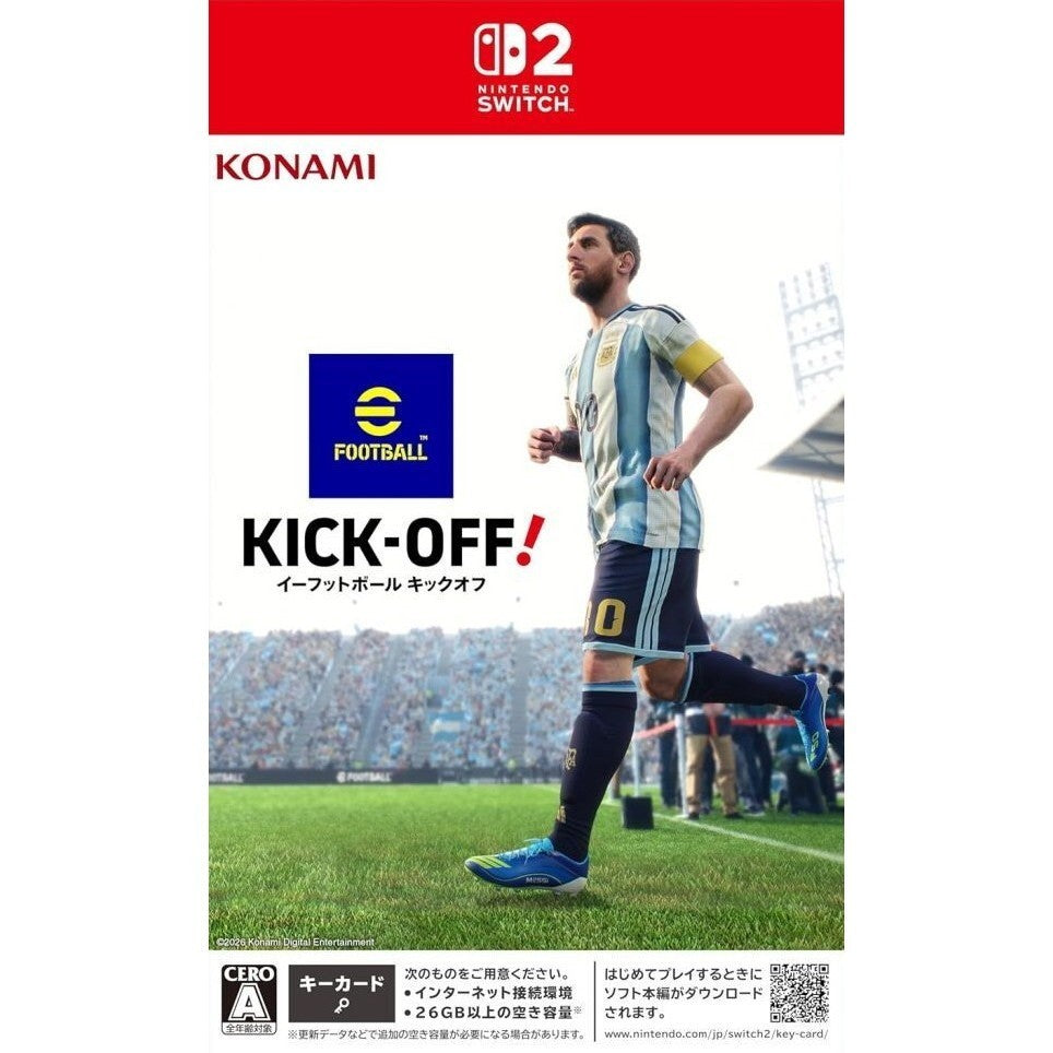 【新品】【お取り寄せ】[Switch2] eFootball Kick-Off!(イーフットボール キックオフ) コナミデジタルエンタテインメント(20260604)