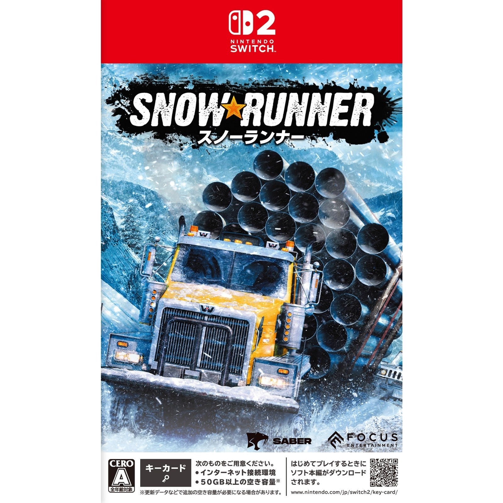 【中古即納】[Switch2] SnowRunner(スノーランナー) PLAION(20260716)