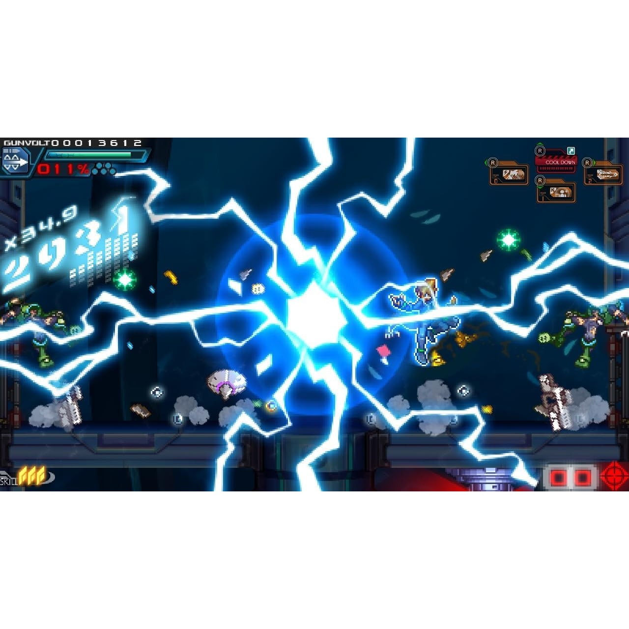 【予約前日出荷】[Switch2] 初回特典付(A4クリアファイル) 蒼き雷霆(アームドブルー) ガンヴォルト トライアングル エディション Nintendo Switch 2 Edition(ニンテンドースイッチ2エディション) 通常版 インティ・クリエイツ(20261022)