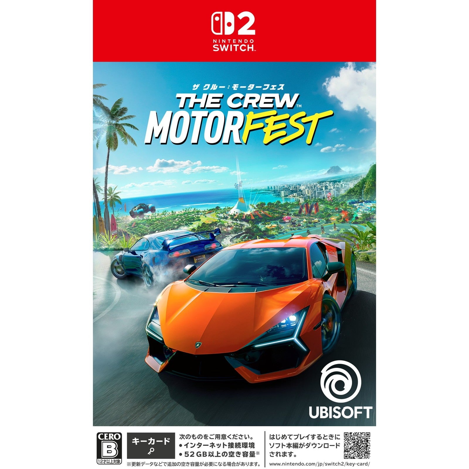 【予約前日出荷】[Switch2] The Crew: Motorfest(ザ・クルー:モーターフェス) Ubisoft(ユービーアイソフト)(20261008)