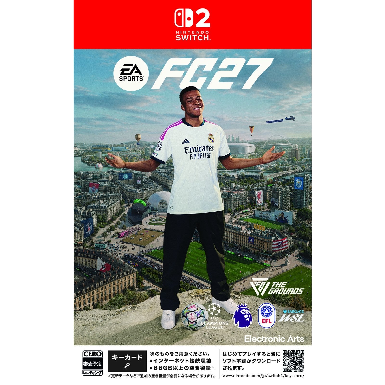 【予約前日出荷】[Switch2] 予約特典付 EA SPORTS FC 27 エレクトロニック・アーツ(20260925)