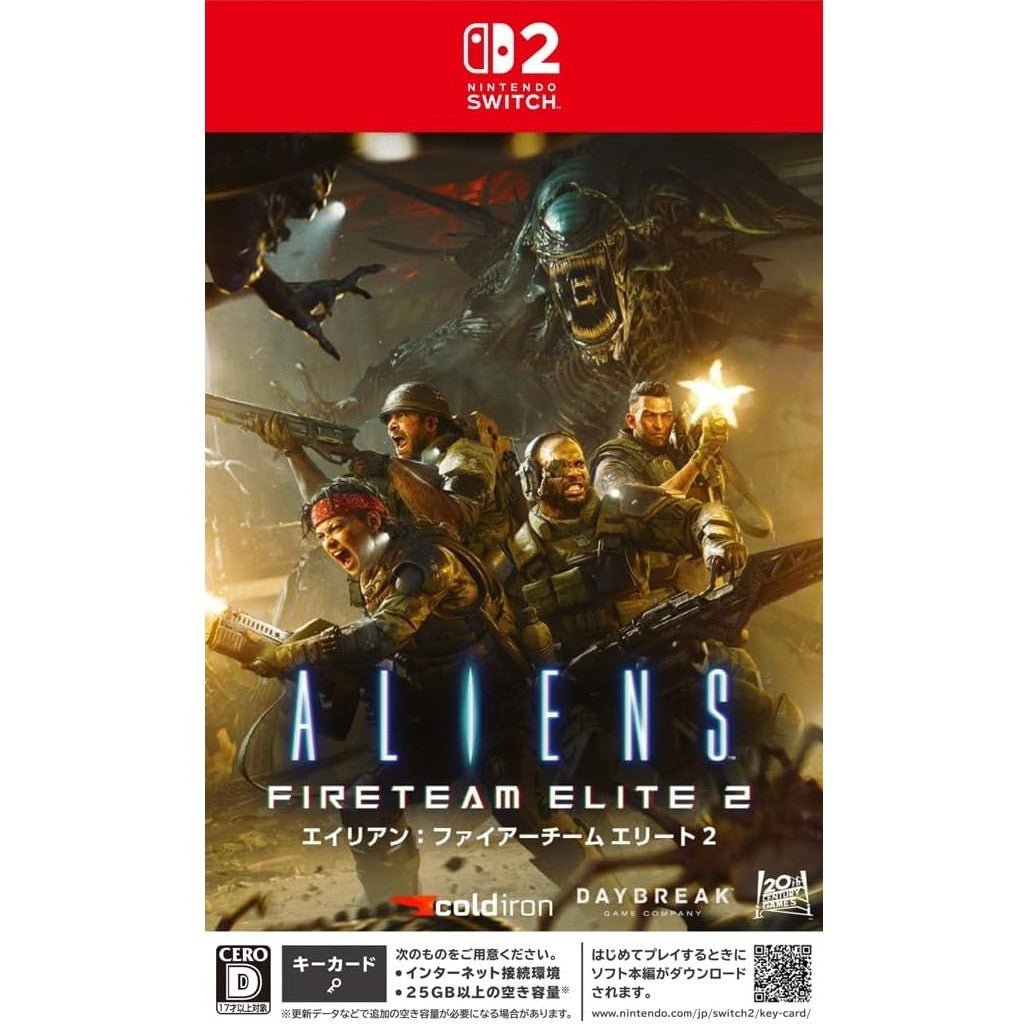 【予約前日出荷】[Switch2] ALIENS: FIRETEAM ELITE 2(エイリアン:ファイアーチーム エリート2) 3goo(20261112)
