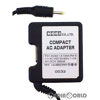 【中古即納】[ACC][GB] コンパクトACアダプター ブラック(GBP用) 任天堂ライセンス商品 HORI(GBC-01)(20000629)