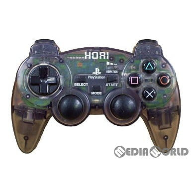 【中古即納】[ACC][PS] プレイステーション用 アナログ振動パッド クリアグレー ソニーライセンス商品 HORI(SLPH-00124)(19981217)