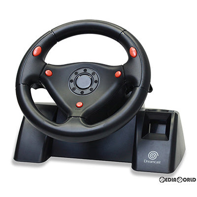 【中古即納】[ACC][DC] ドリームキャスト レーシングコントローラ セガ(HKT-7400)(19981127)