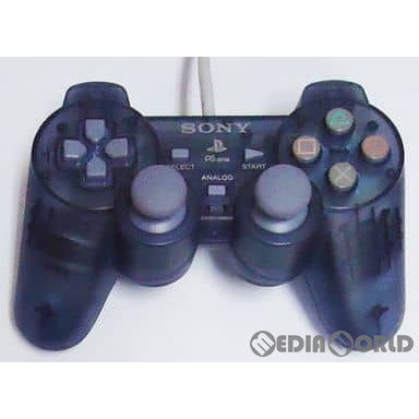 【中古即納】[ACC][PS] アナログコントローラ デュアルショック(DUALSHOCK) スレートグレー SCE(SCPH-110BJ)(20010823)