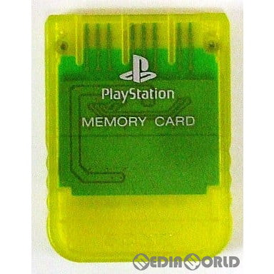 【中古即納】[ACC][PS] PlayStation(プレイステーション) メモリーカード レモン・イエロー SCE(SCPH-1020YI)(19980226)