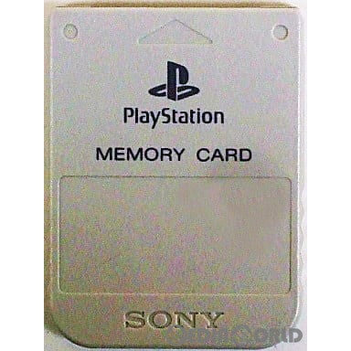 【中古即納】[ACC][PS] プレイステーション PlayStation メモリーカード ホワイト SCE(SCPH-1020W)(19980226)