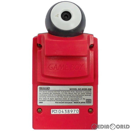 【中古即納】[ACC][GB] ポケットカメラ PocketCamera 赤(レッド) 任天堂(MGB-006)(19980221)