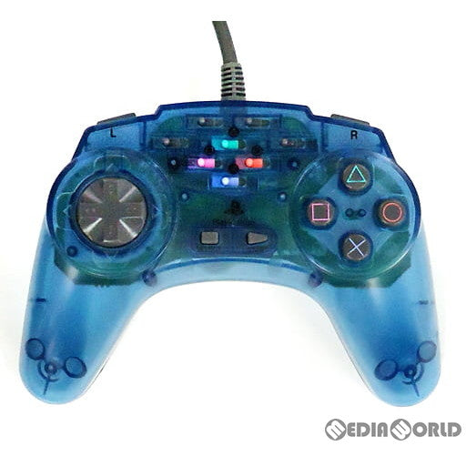【中古即納】[ACC][PS] アスキーパッドV2 透明ブルー(PS用) ソニーライセンス商品 アスキー(SLPH-00045)(19971113)