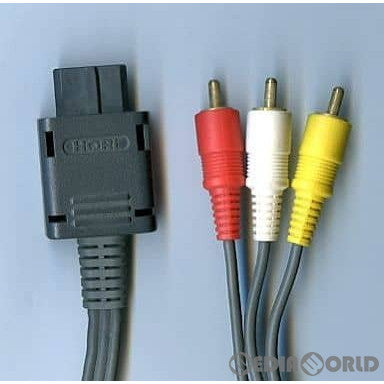 【中古即納】[ACC][SFC] ステレオAVケーブルLONG(3m)(SFC/N64/GC用) 任天堂ライセンス商品 HORI(HSC-04)(19921204)