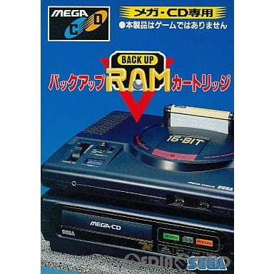 【中古即納】[ACC][MD] メガCD専用 バックアップRAMカートリッジ セガ(G-2920)(19930106)