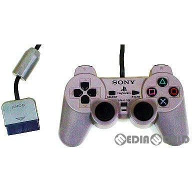 【中古即納】[ACC][PS] アナログコントローラ DUALSHOCK(デュアルショック) グレー SCE(SCPH-1200)(19971120)