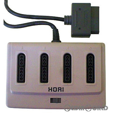 【中古即納】[ACC][SFC] ホリマルチタップ(HORI MULTI TAP) 任天堂ライセンス商品 HORI(HSM-07)(19931129)