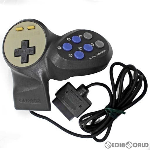 【中古即納】[お得品][表紙説明書なし][ACC][SFC] スーパーファミコン専用 カプコン・パッド・ソルジャー 任天堂ライセンス商品 カプコン(CP-S01CAN)(19940625)