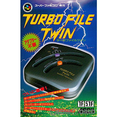 【中古即納】[ACC][SFC] SFC用 TURBO FILE TWIN(ターボファイルツイン) 任天堂ライセンス商品 アスキー(A001AATFT)(19941222)