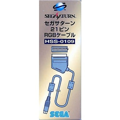 【中古即納】[ACC][SS] セガサターン 21ピンRGBケーブル セガ(HSS-0109)(19951012)