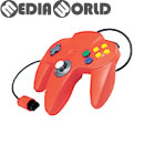 【中古即納】[ACC][N64] NINTENDO64(ニンテンドウ64) コントローラ ブロス(レッド) 任天堂(NUS-005)(19960623)
