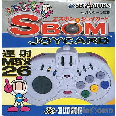 【中古即納】[ACC][SS] セガサターン専用 S BOM JOYCARD(エスボンジョイカード) セガライセンス商品 ハドソン(HC-735)(19960719)