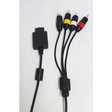 【中古即納】[ACC][SFC] S端子付ステレオAVケーブル(FC/SFC/N64/GC用) 1.5m コロンバスサークル(CC-FCSC-BK)(20131231)