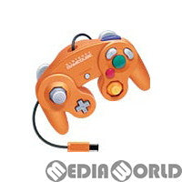 【中古即納】[お得品][表紙説明書なし][ACC][GC] ニンテンドー ゲームキューブ コントローラ オレンジ 任天堂(DOL-A-CO)(20011121)
