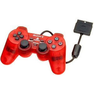 【中古即納】[ACC][PS2] アナログコントローラ DUALSHOCK2(デュアルショック2) クリムゾン・レッド SCE(SCPH-10010R)(20020627)