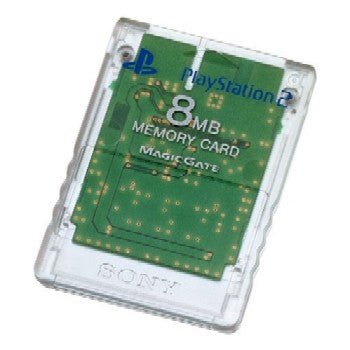 【中古即納】[ACC][PS2] PlayStation2専用メモリーカード(8MB) クリスタル SCE(SCPH-10020C)(20020627)