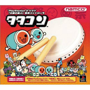【中古即納】[ACC][PS2] (コントローラ単品)PS2ソフト『太鼓の達人』専用コントローラ 『タタコン』 ナムコ(NPC-107)(20021024)