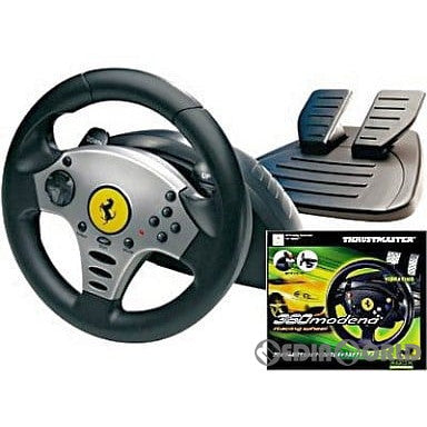【中古即納】[ACC][Xbox] 360 Modena Racing Wheel(モデナ レーシング ホイール) マイクロソフトライセンス商品 ギルモ(20020222)