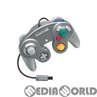 【中古即納】[お得品][表紙説明書なし][ACC][GC] ニンテンドー ゲームキューブ コントローラ シルバー 任天堂(DOL-A-CPLJ)(20021205)